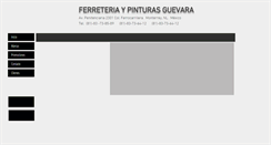 Desktop Screenshot of ferreteriaguevara.com